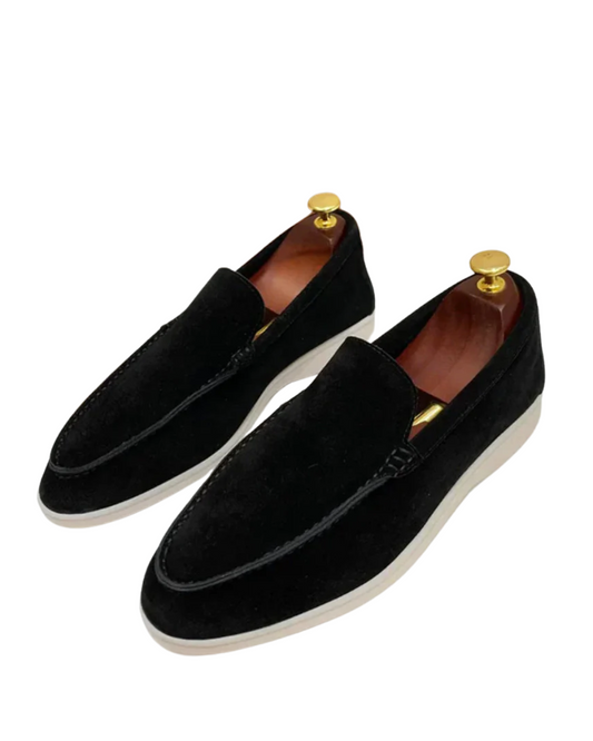 Mocassins classiques en daim