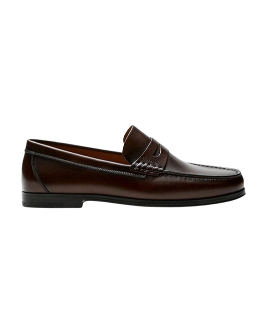 Chic Penny Loafers en cuir