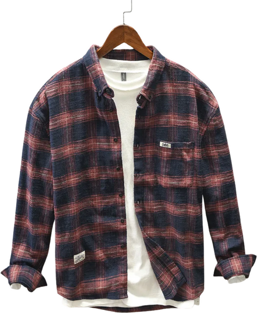 Chemise à carreaux élégante