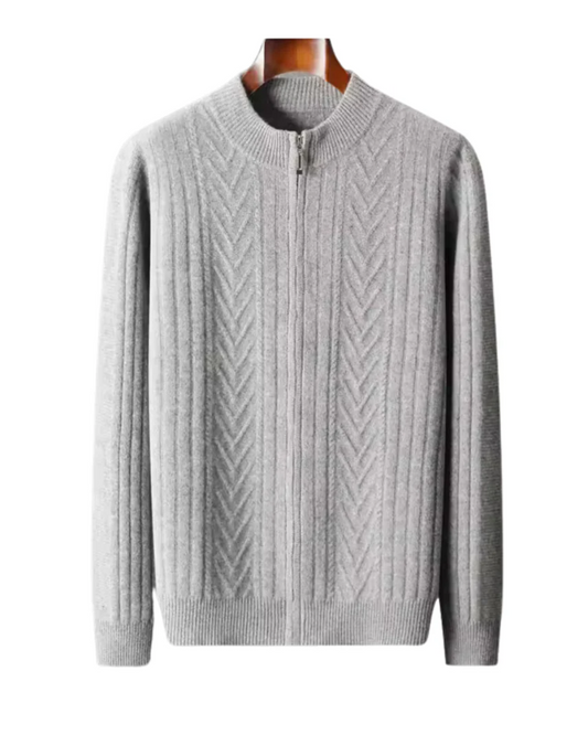 Gilet à motifs en cachemire Verona