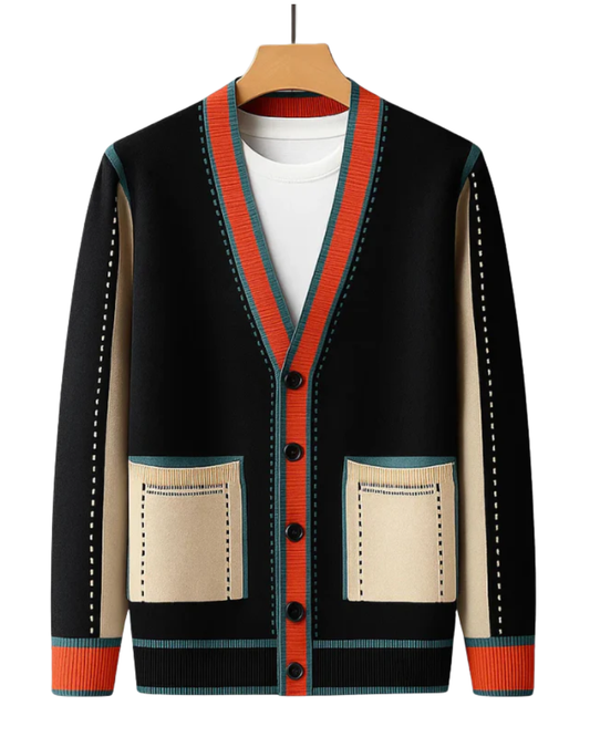 Cardigan en laine élégant