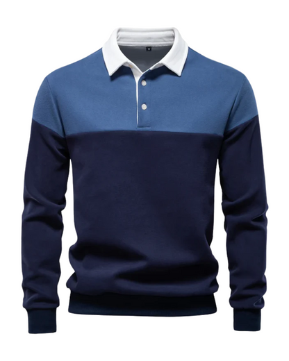 Elegant Polo Sweater