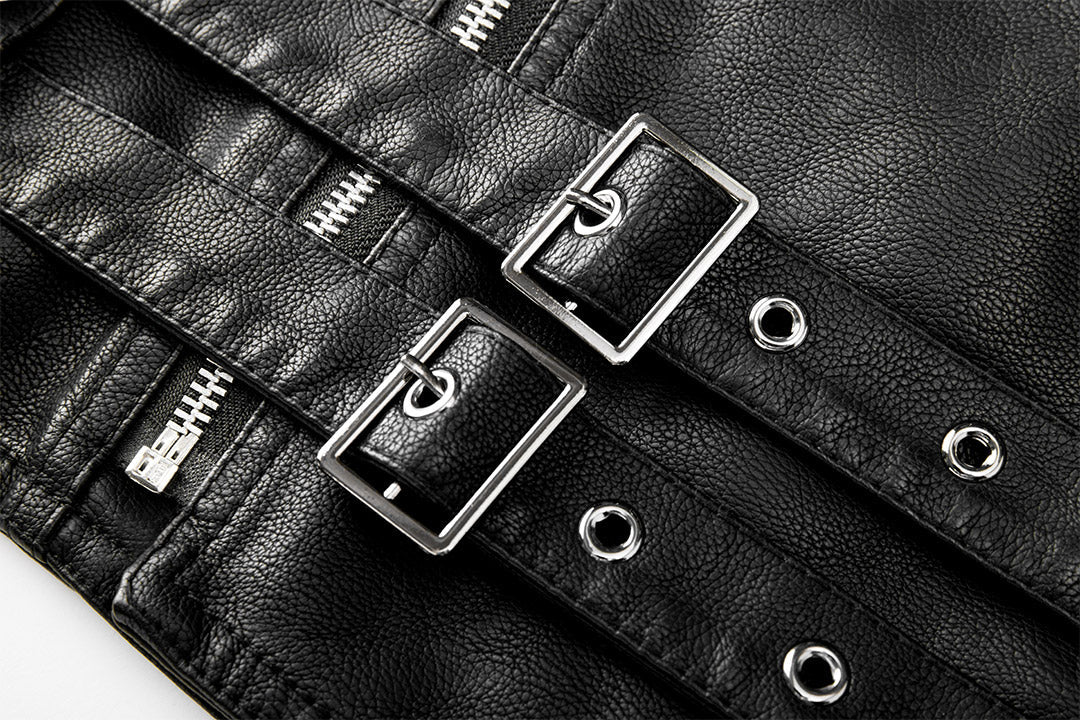 Veste en cuir moderne