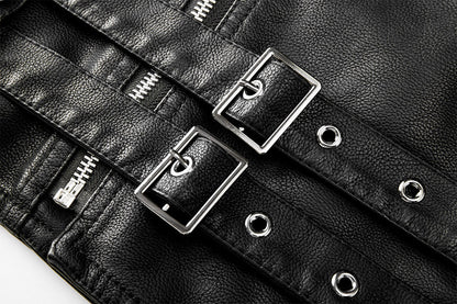 Veste en cuir moderne