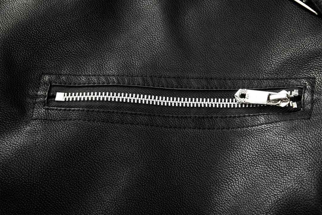 Veste en cuir moderne