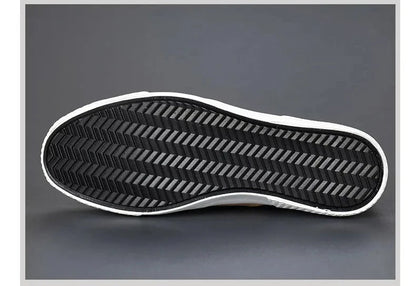 Chaussures en cuir avec fermeture éclair