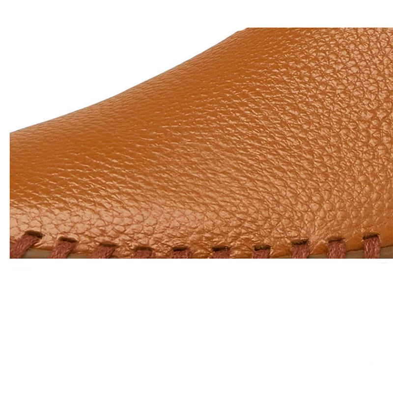 Mocassins en cuir respirant