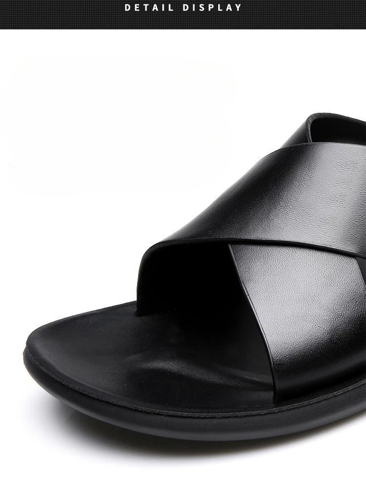 Sandales en cuir élégantes