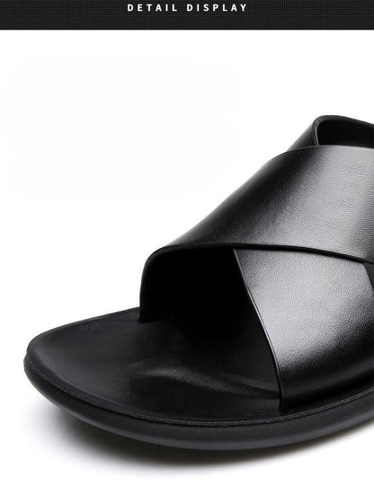 Sandales en cuir élégantes