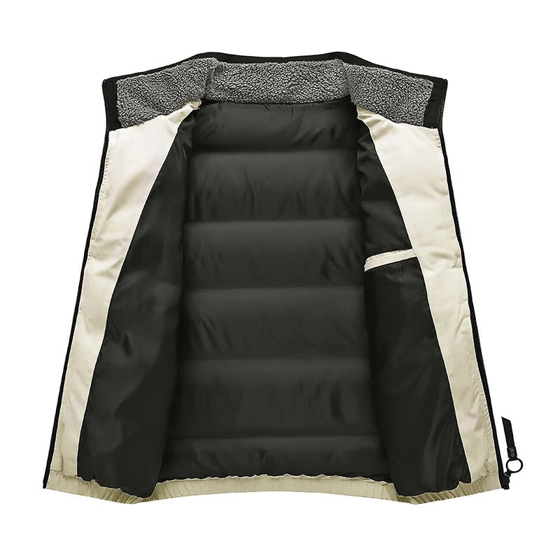 Veste d'hiver à col montant