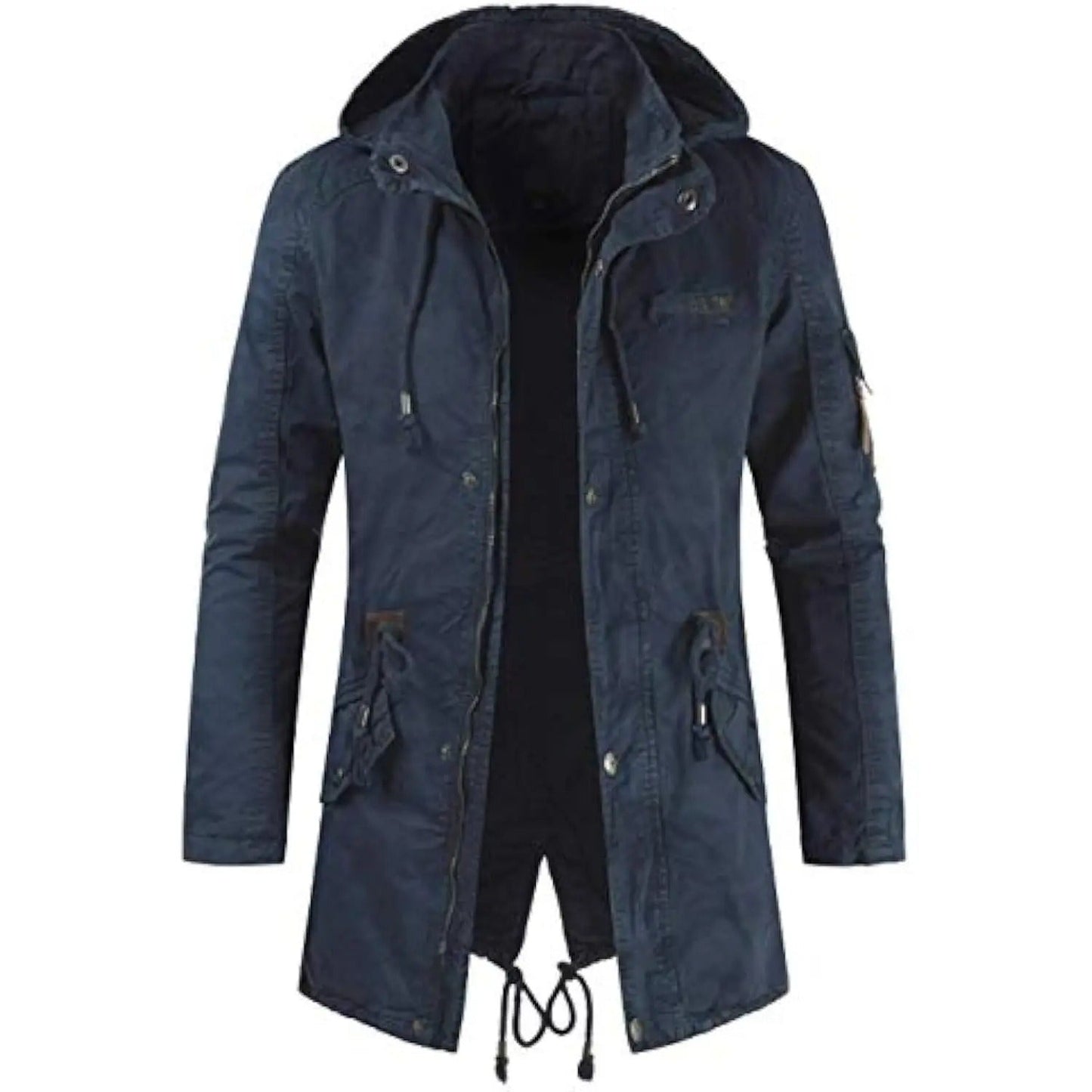 Veste parka cargo longue