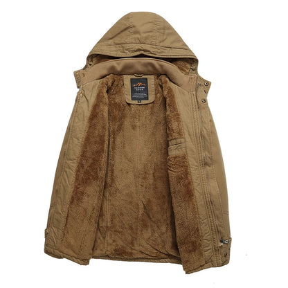 Veste d'hiver élégante en coton matelassé