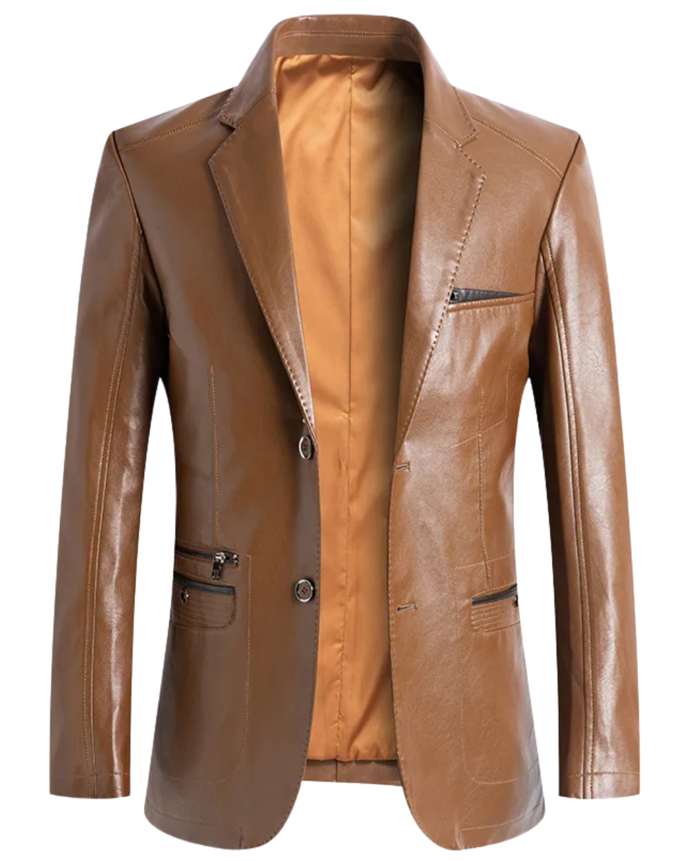Veste en cuir chic