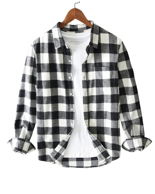 Chemise à carreaux élégante